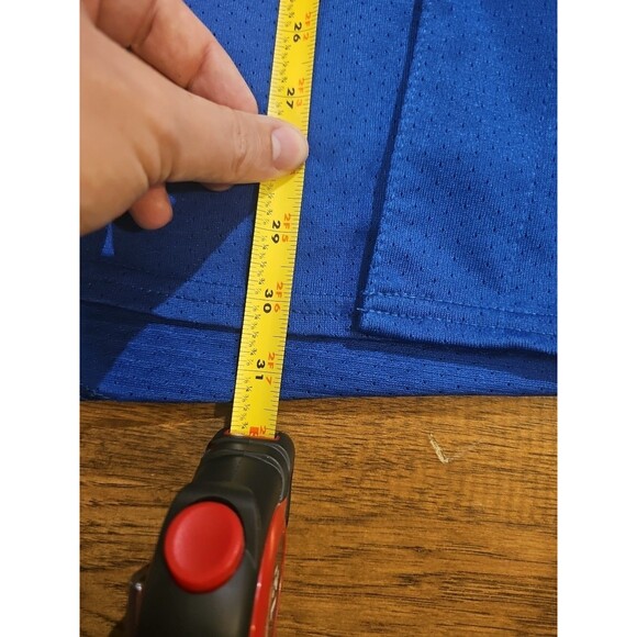 VTG 90s Majestic LA Dodgers Men’s 2XL Button Down Blue Jersey Gary Sheffield #10 - Picture 6 of 11